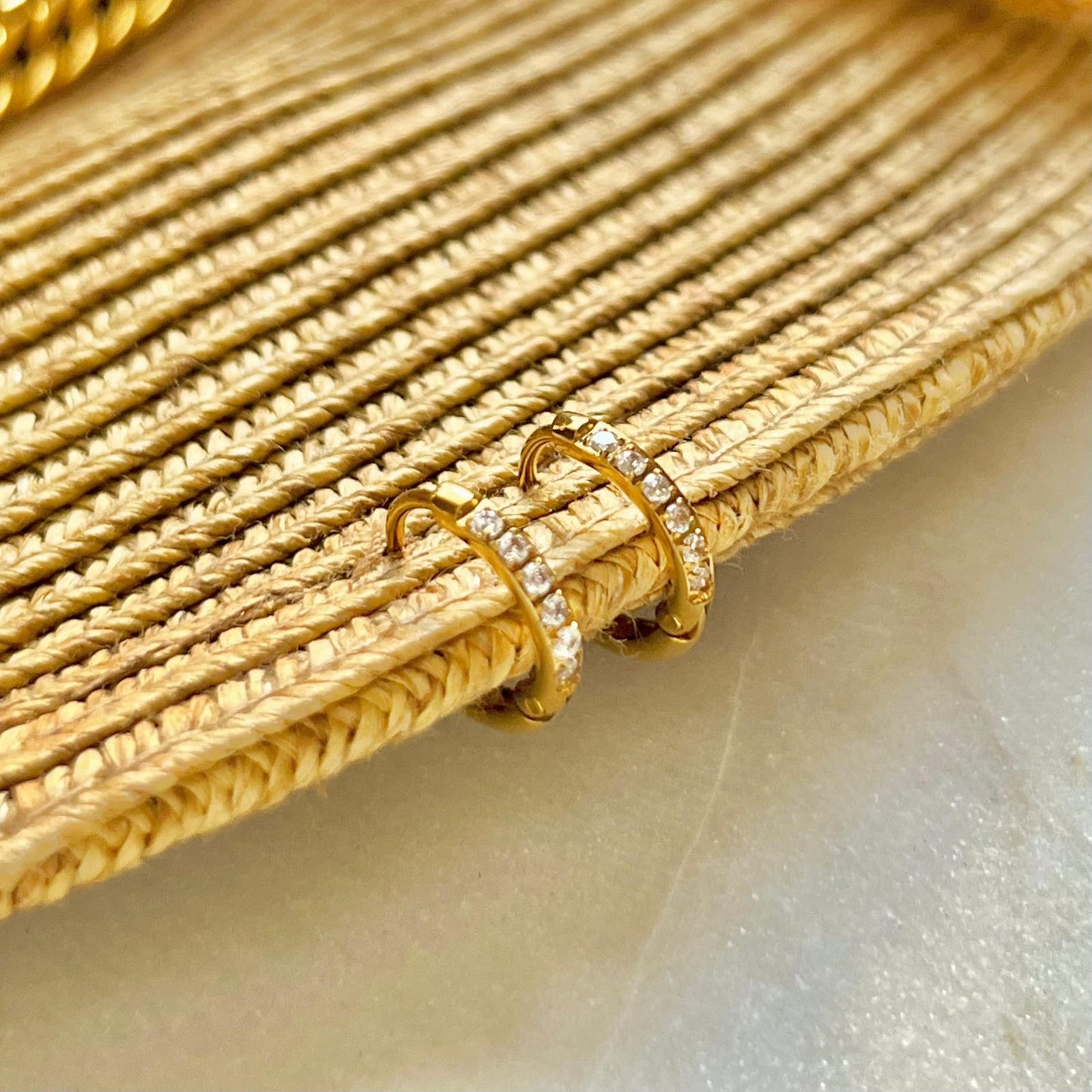 Cristal Hoops