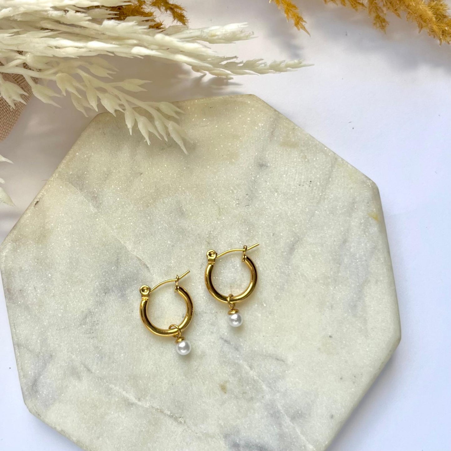 Pearl Drop Earrings