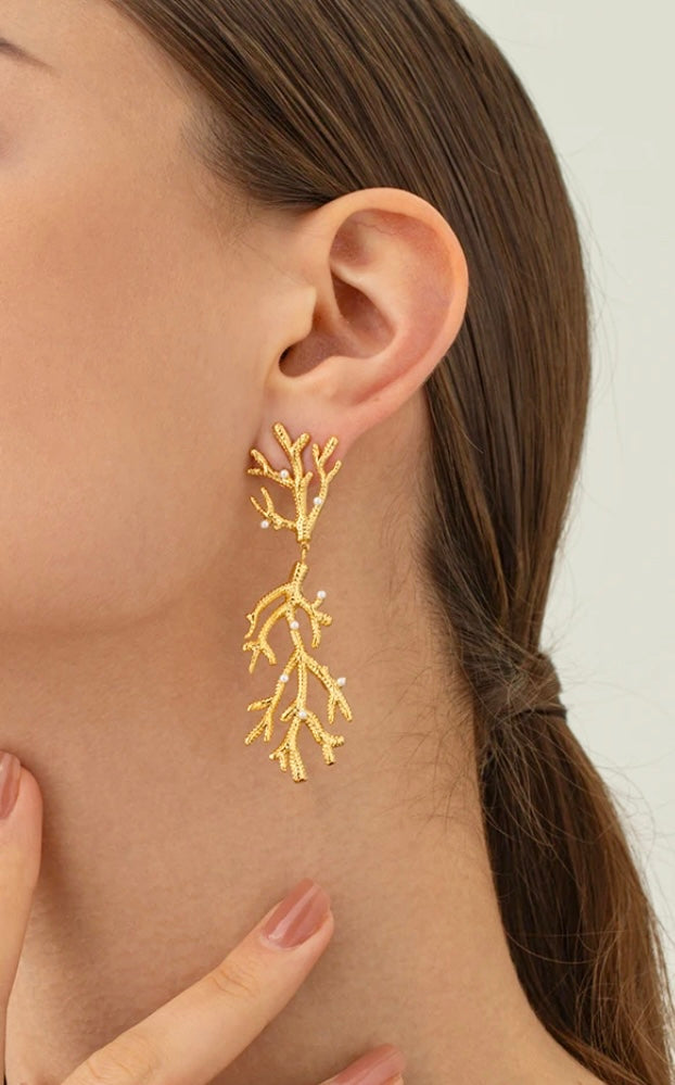 Coral Earings