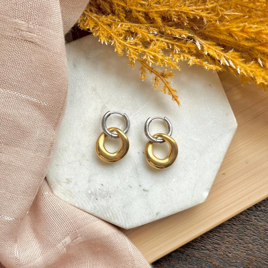 Halo Drop Earrings