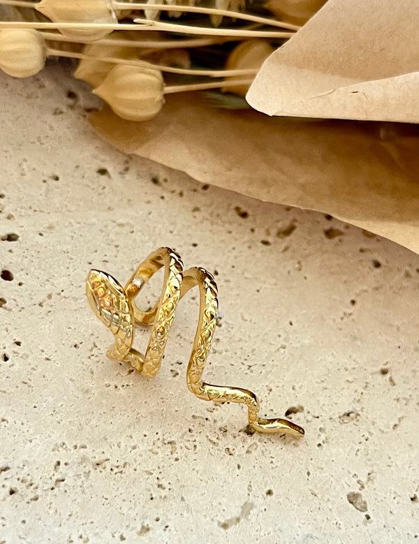 Serpent Earcuff