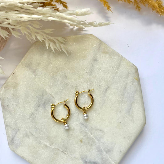 Pearl Drop Earrings